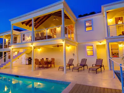 Flamingo Sunset — 4-bedroom villa in Belmont, Tortola, BVI
