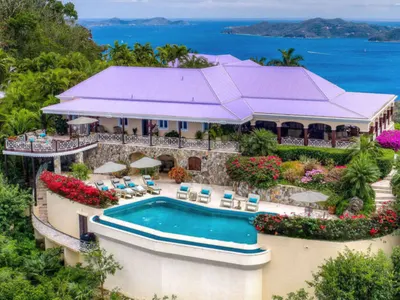 St Bernard's Hill House, West End — 5-bedroom villa in West End, Tortola, BVI