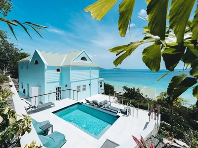 Seaside Oasis — 4-bedroom villa in Long Bay, Tortola, BVI